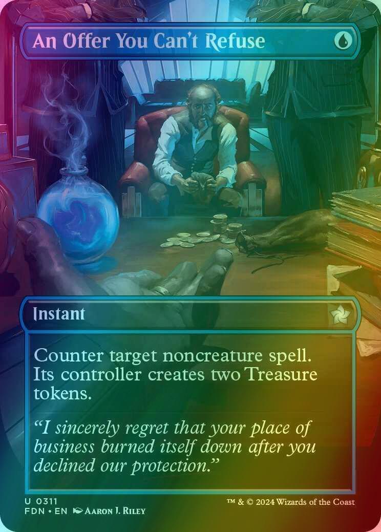 An Offer You Can't Refuse [311] [Borderless] [Foundations] [Foil]