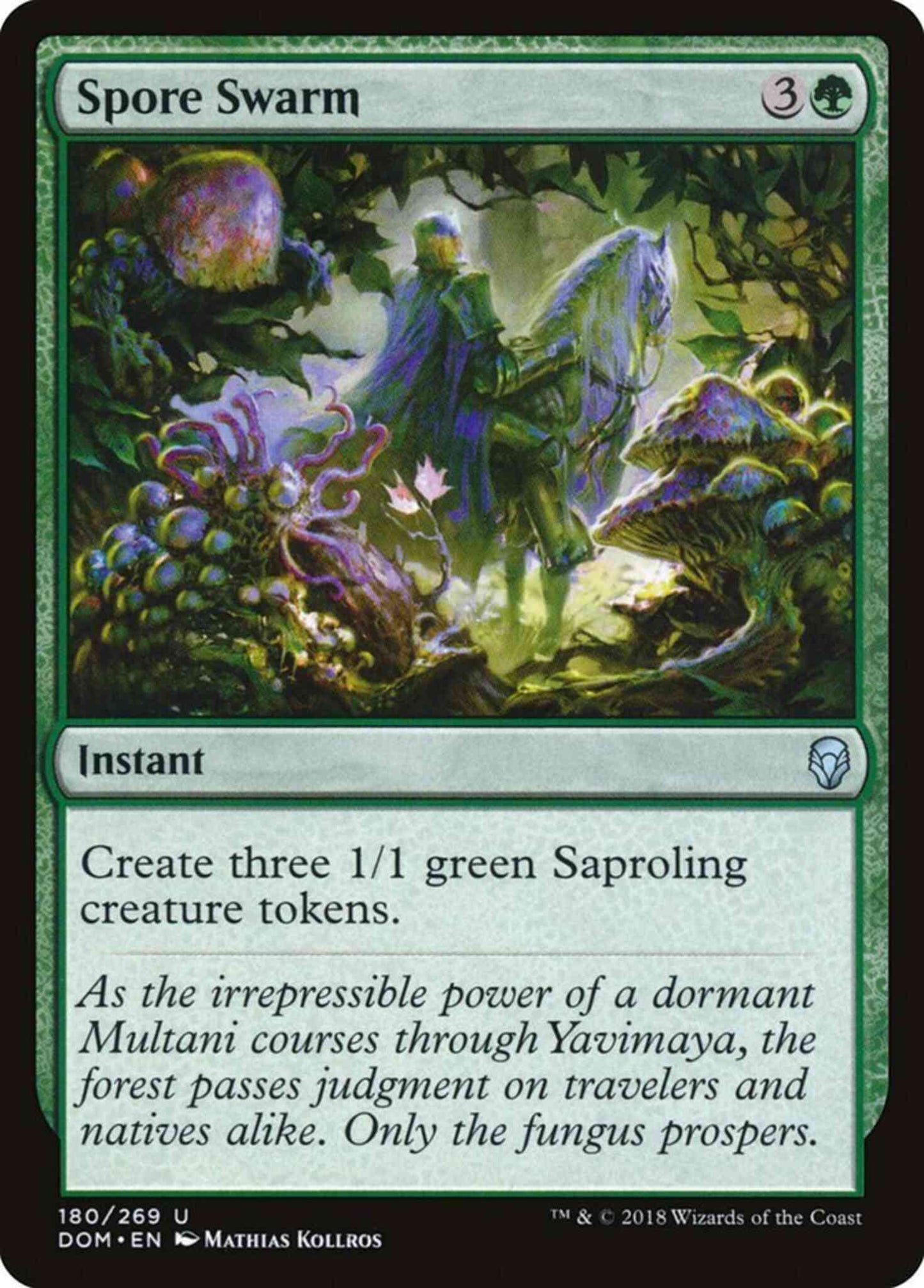 Spore Swarm [180] [Dominaria] [Non-Foil]