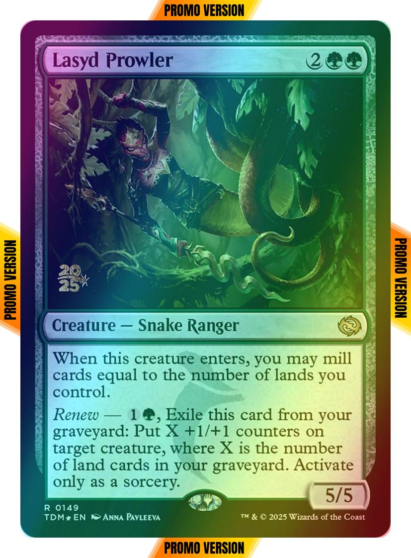 Lasyd Prowler [149s] [Prerelease] [Tarkir: Dragonstorm: Promos] [Foil]