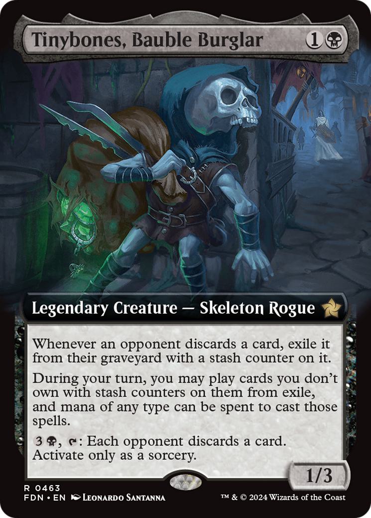 Tinybones, Bauble Burglar [463] [Extended Art] [Foundations] [Non-Foil]