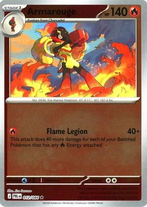 Armarouge - 012/084 - Rare [me05-012] [Reverse Holo]