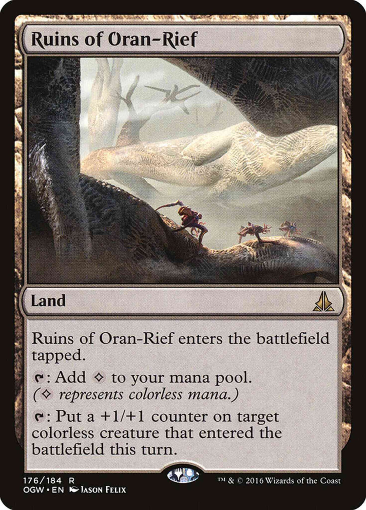 Ruins of Oran-Rief [176] [Oath of the Gatewatch] [Non-Foil]