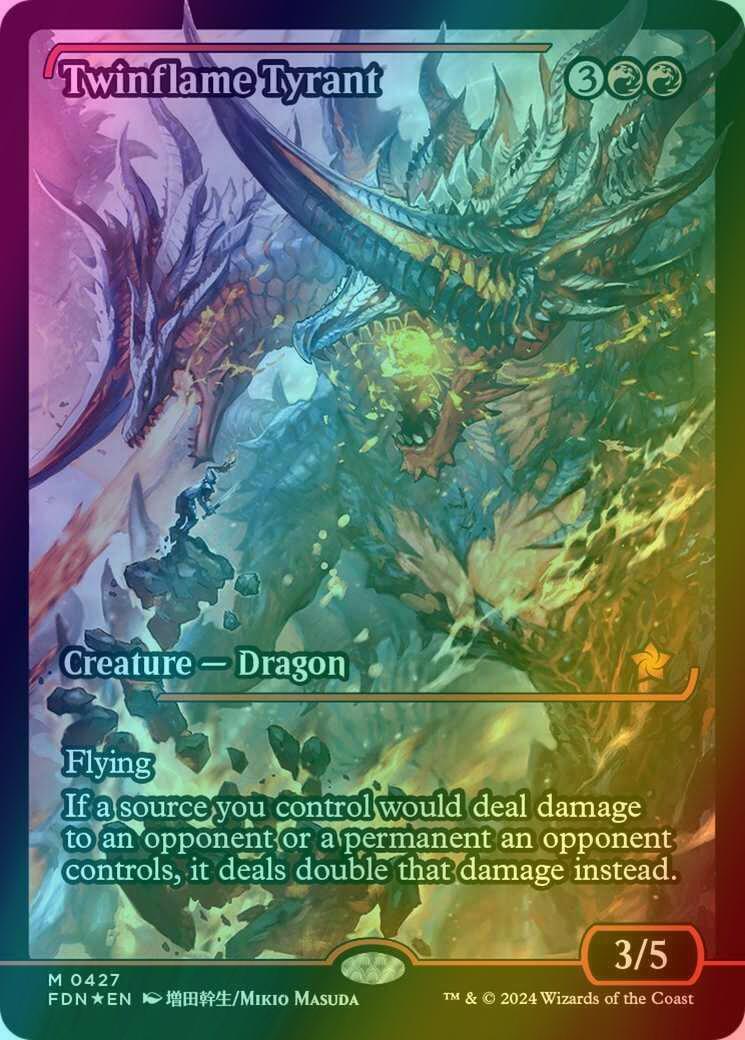 Twinflame Tyrant [427] [Japan Showcase] [Foundations] [Foil]