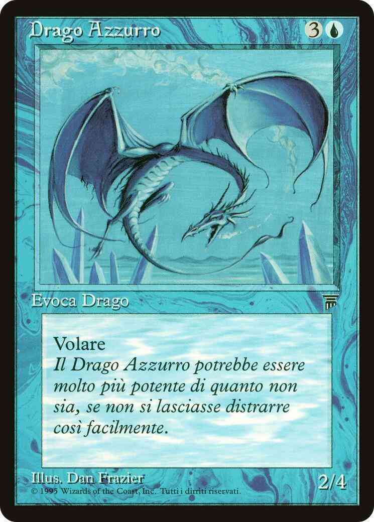 Azure Drake - Italian [46] [Legends: Italian] [Non-Foil]