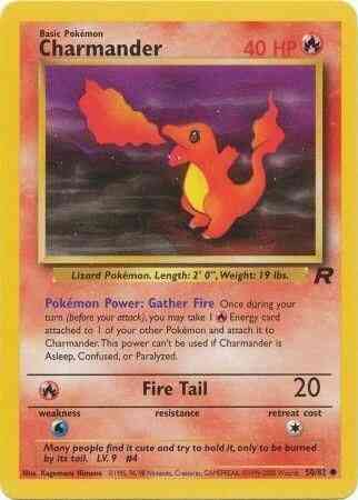 Charmander - 50/82 - Common - Unlimited [base5U-50] [Non-Holo]