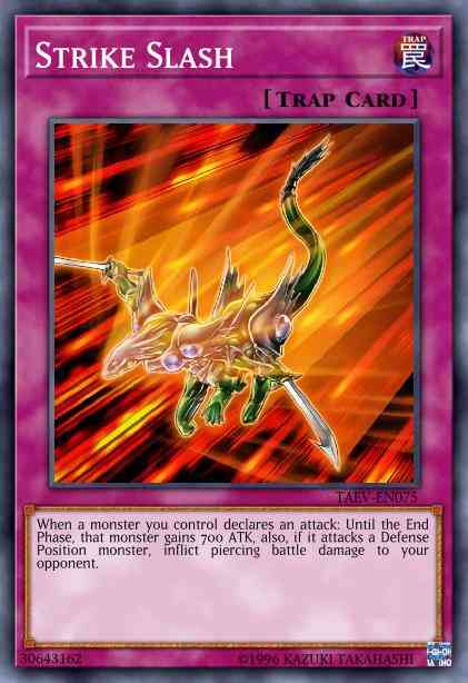 Strike Slash - BP02-EN189 - Mosaic Rare - Unlimited