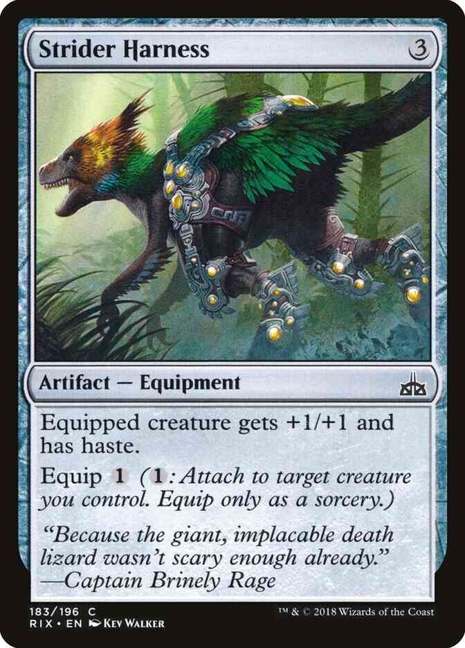 Strider Harness [183] [Rivals of Ixalan] [Non-Foil]