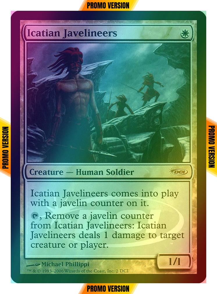Icatian Javelineers [2] [DCI Promos] [Foil]