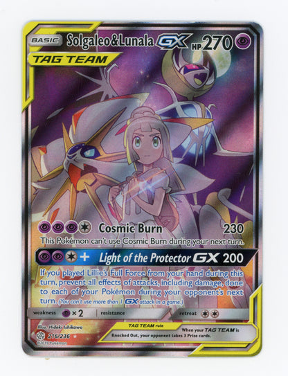Solgaleo & Lunala-GX — Rare Ultra — ID 19176