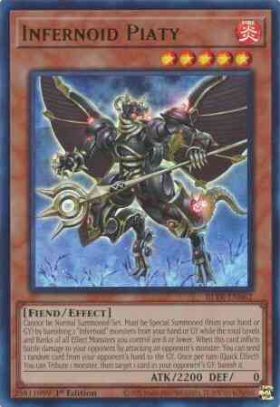 Infernoid Piaty - BLTR-EN062 - Ultra Rare - 1st Edition