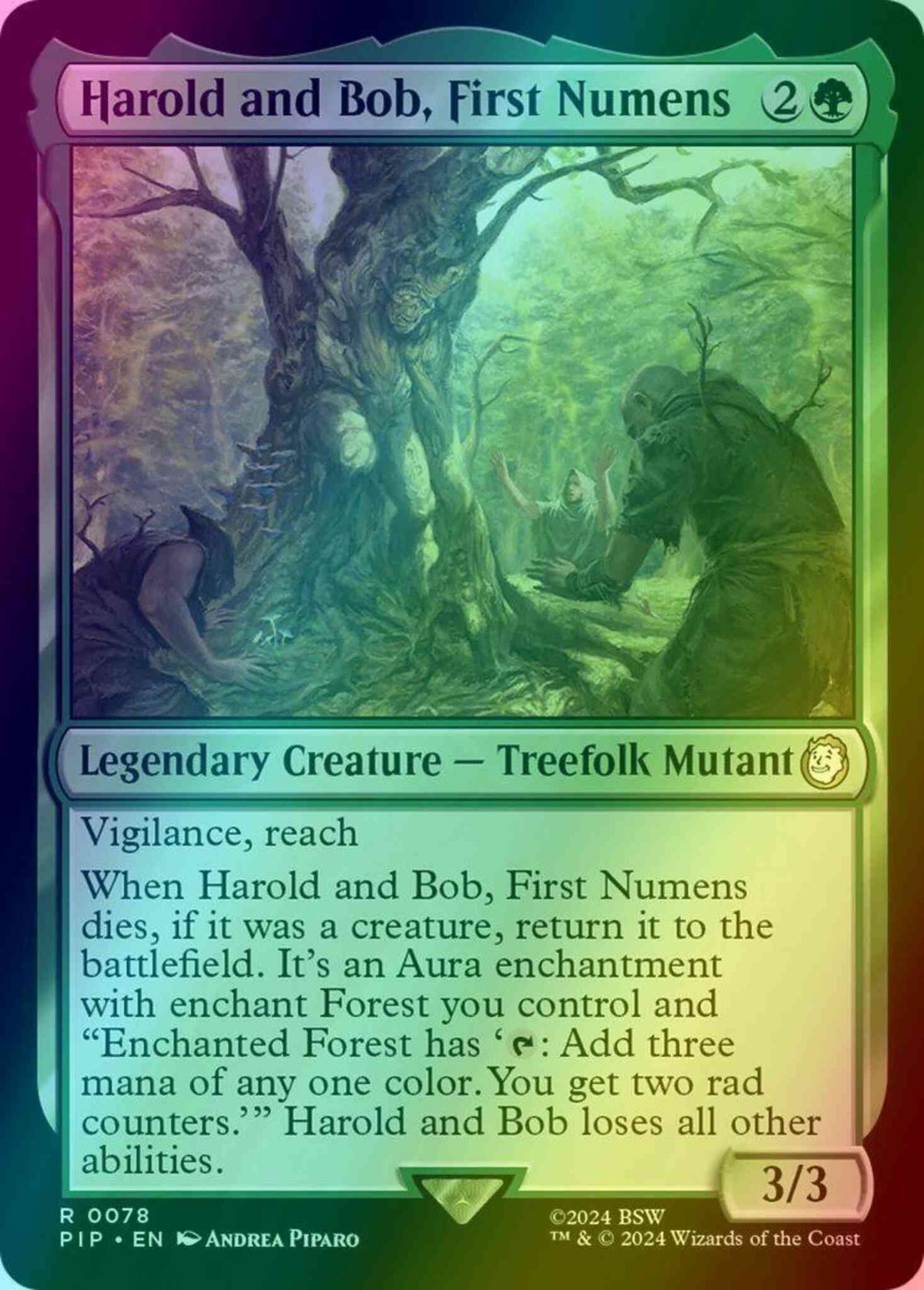 Harold and Bob, First Numens [78] [Fallout] [Foil]