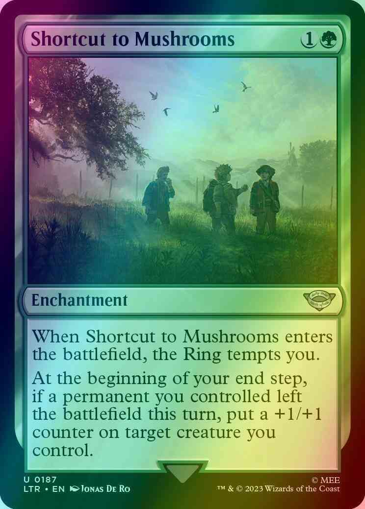 Shortcut to Mushrooms [187] [The Lord of the Rings: Tales of Middle-earth] [Foil]