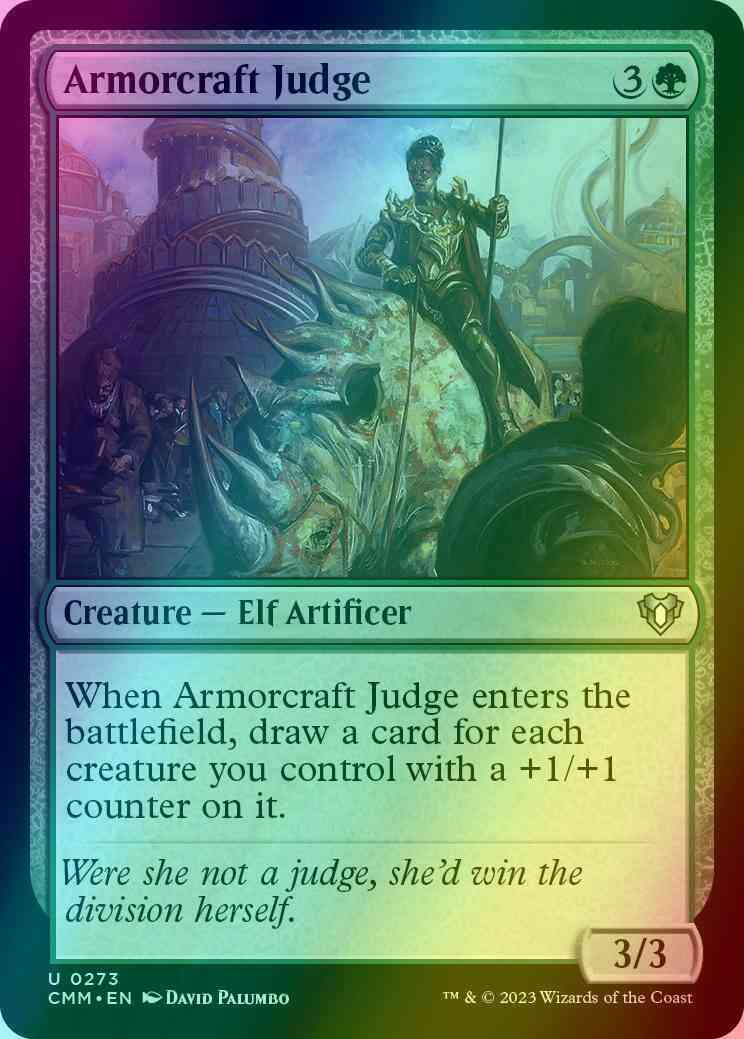 Armorcraft Judge [273] [Commander Masters] [Foil]