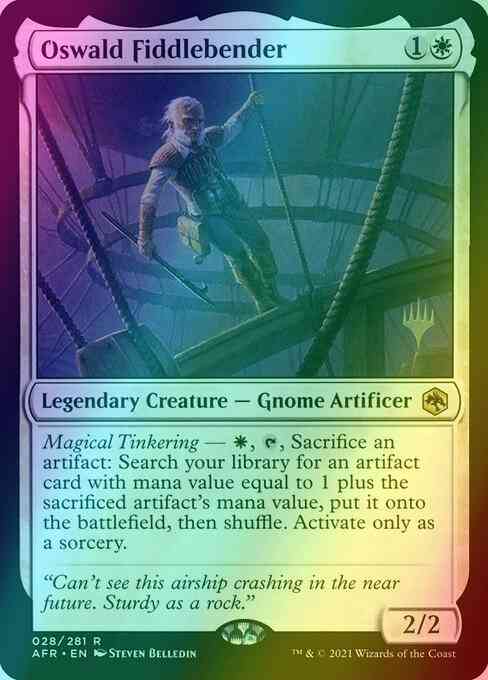 Oswald Fiddlebender [Promo Pack] [28p] [Adventures in the Forgotten Realms Promos] [Foil]