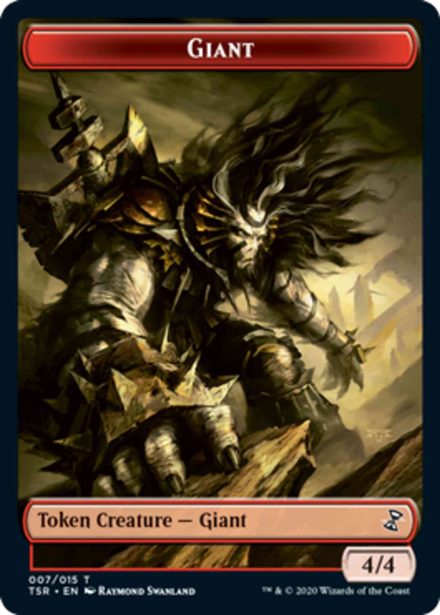 Giant Token [07] [Time Spiral Remastered Tokens] [Non-Foil]