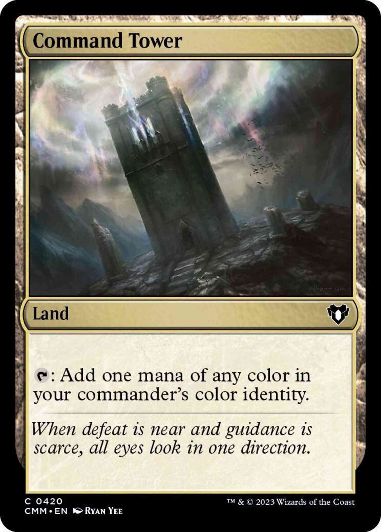 Command Tower [420] [Commander Masters] [Non-Foil]