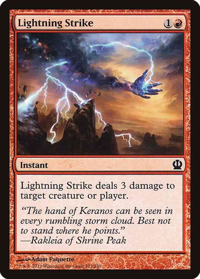 Lightning Strike [127] [Theros] [Non-Foil]