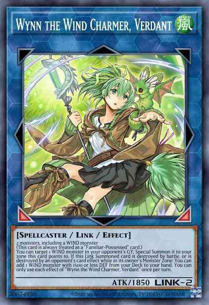 Wynn the Wind Charmer, Verdant - RIRA-EN046 - Rare - 1st Edition