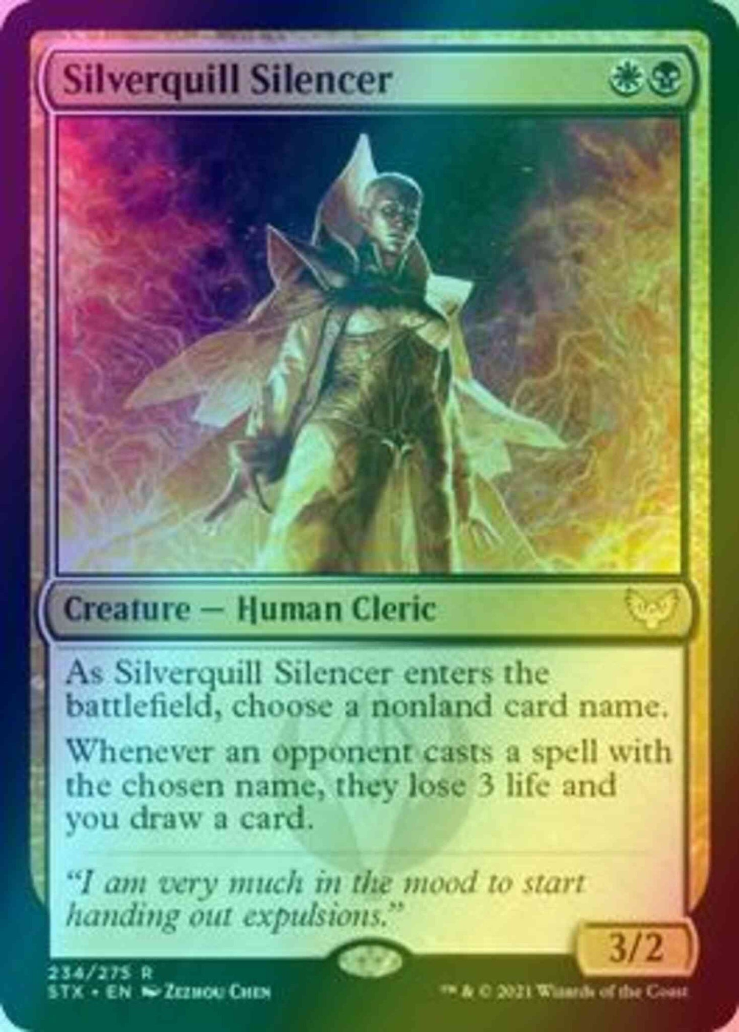 Silverquill Silencer [234] [Strixhaven: School of Mages] [Foil]
