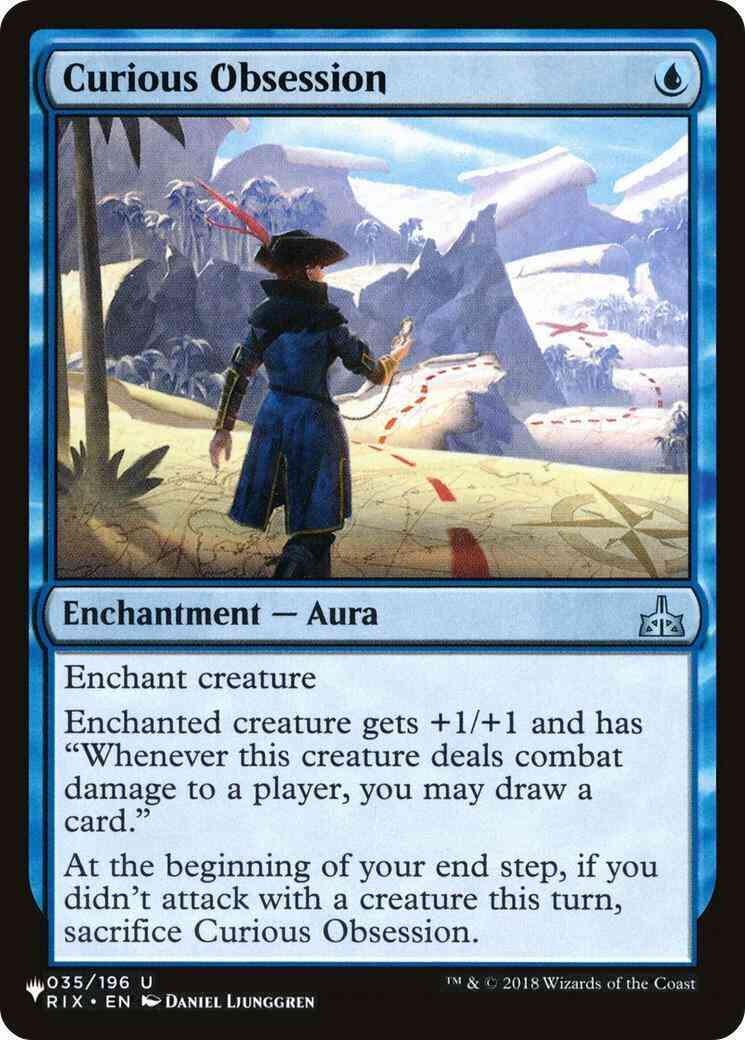 Curious Obsession [RIX-35] [The List] [Non-Foil]