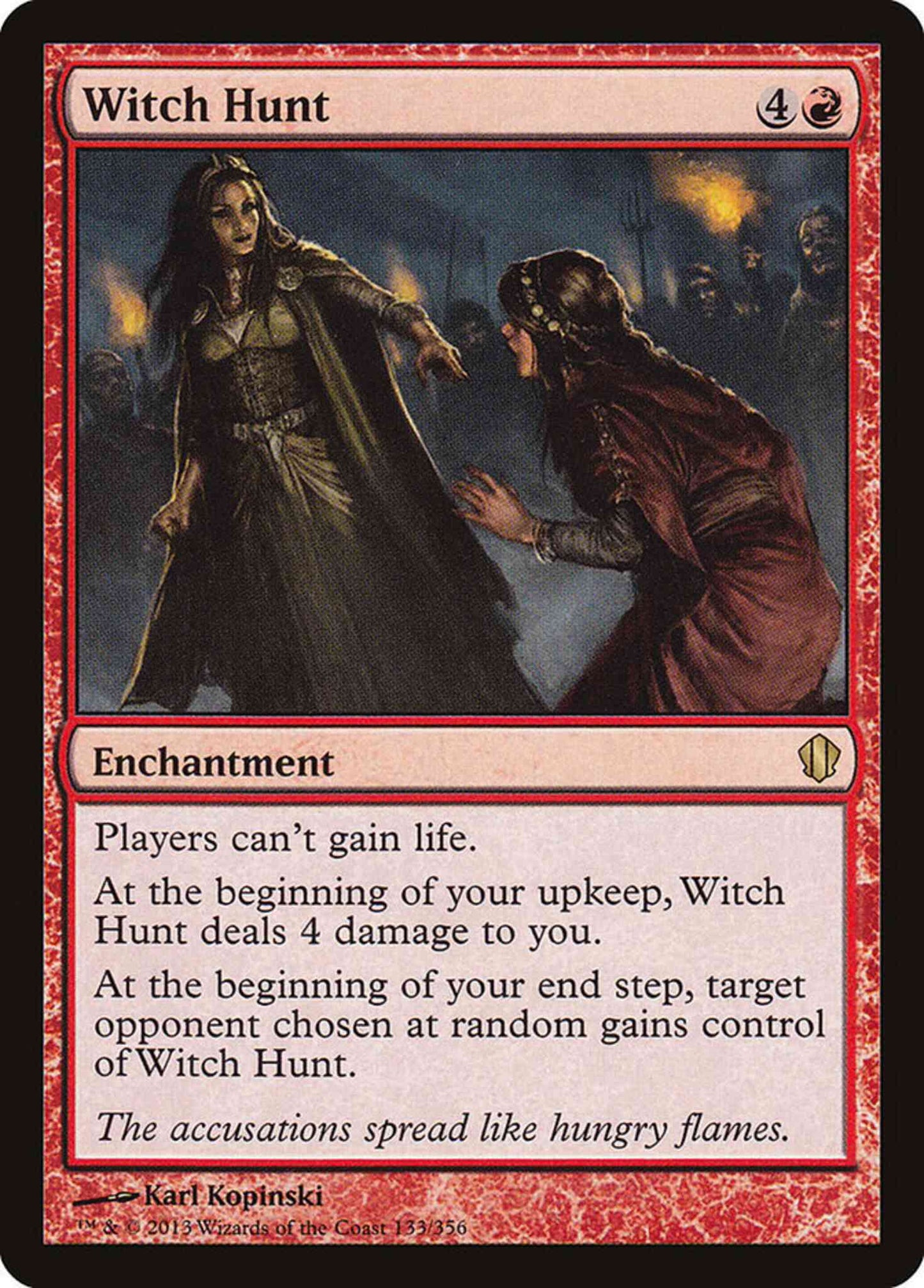 Witch Hunt [133] [Commander 2013] [Non-Foil]