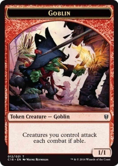 Goblin Token (12) // Zombie Token (11) [Commander 2016 Tokens] [Non-Foil]
