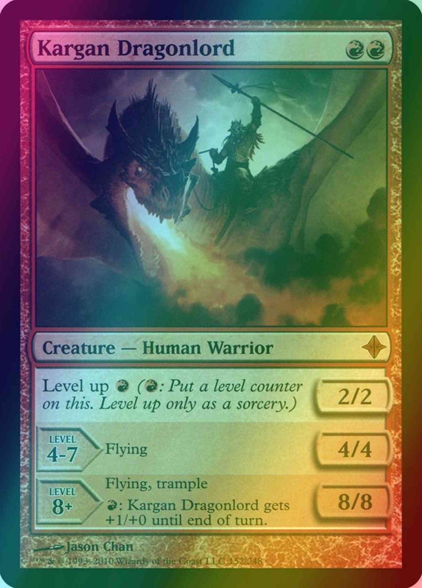 Kargan Dragonlord [152] [Rise Of The Eldrazi] [Foil]