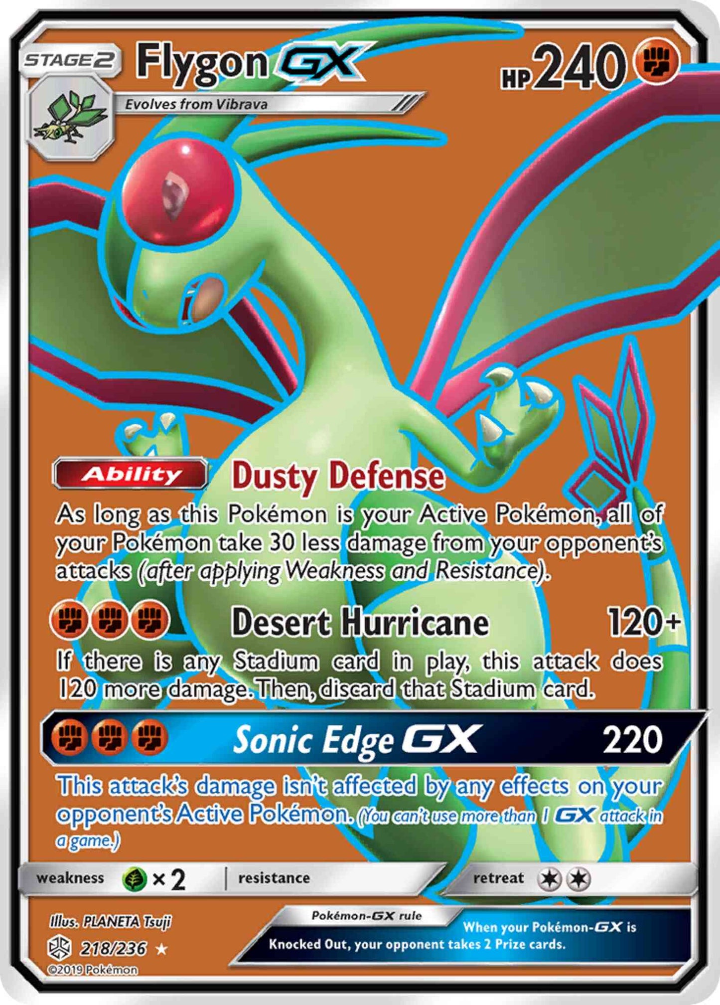 Flygon-GX - 218/236 - Rare Ultra [sm12-218] [Ultra]