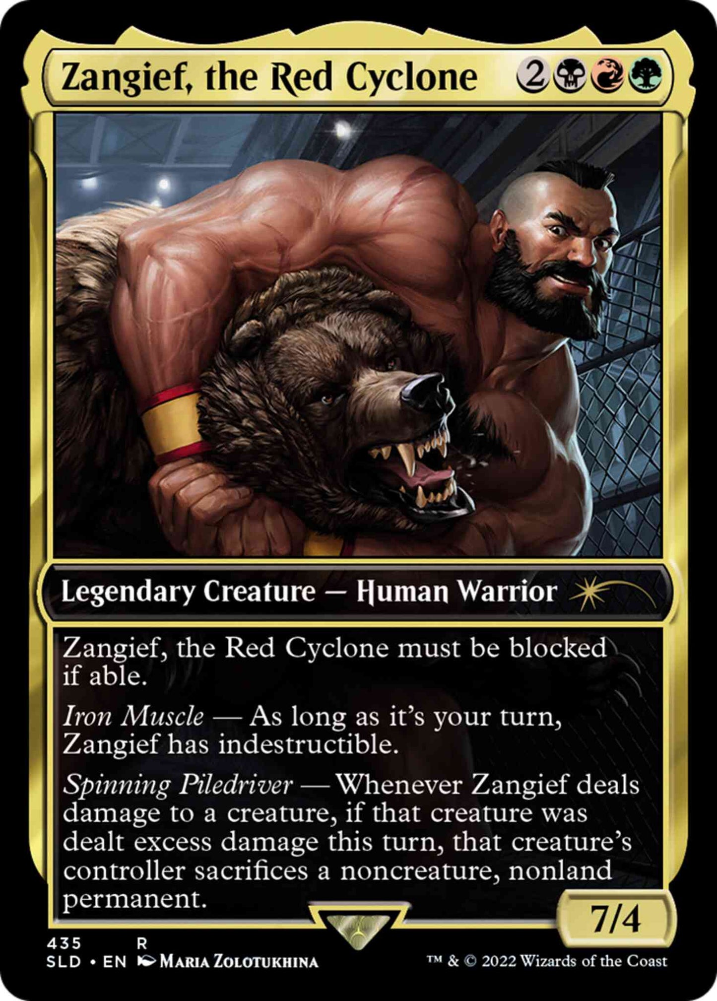 Zangief, the Red Cyclone [0435] [Street Fighter] [Secret Lair Drop] [Non-Foil]