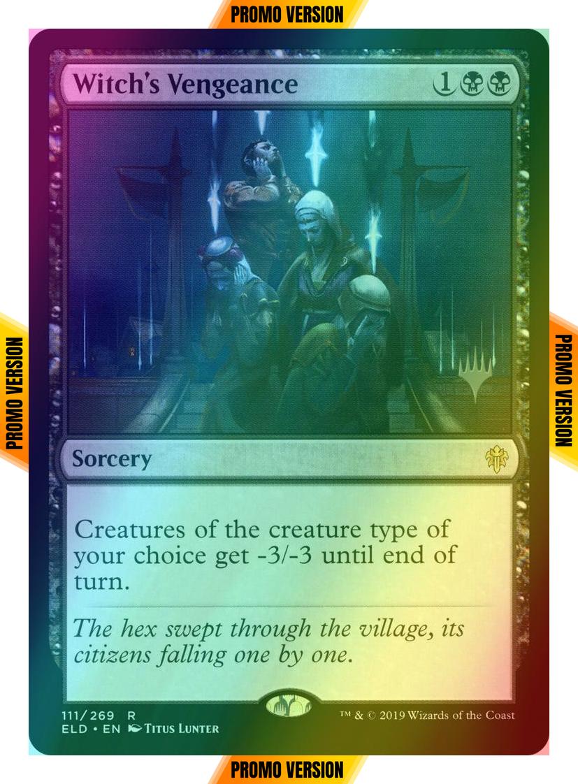 Witch's Vengeance [111p] [Promo Pack] [Throne of Eldraine Promos] [Foil]