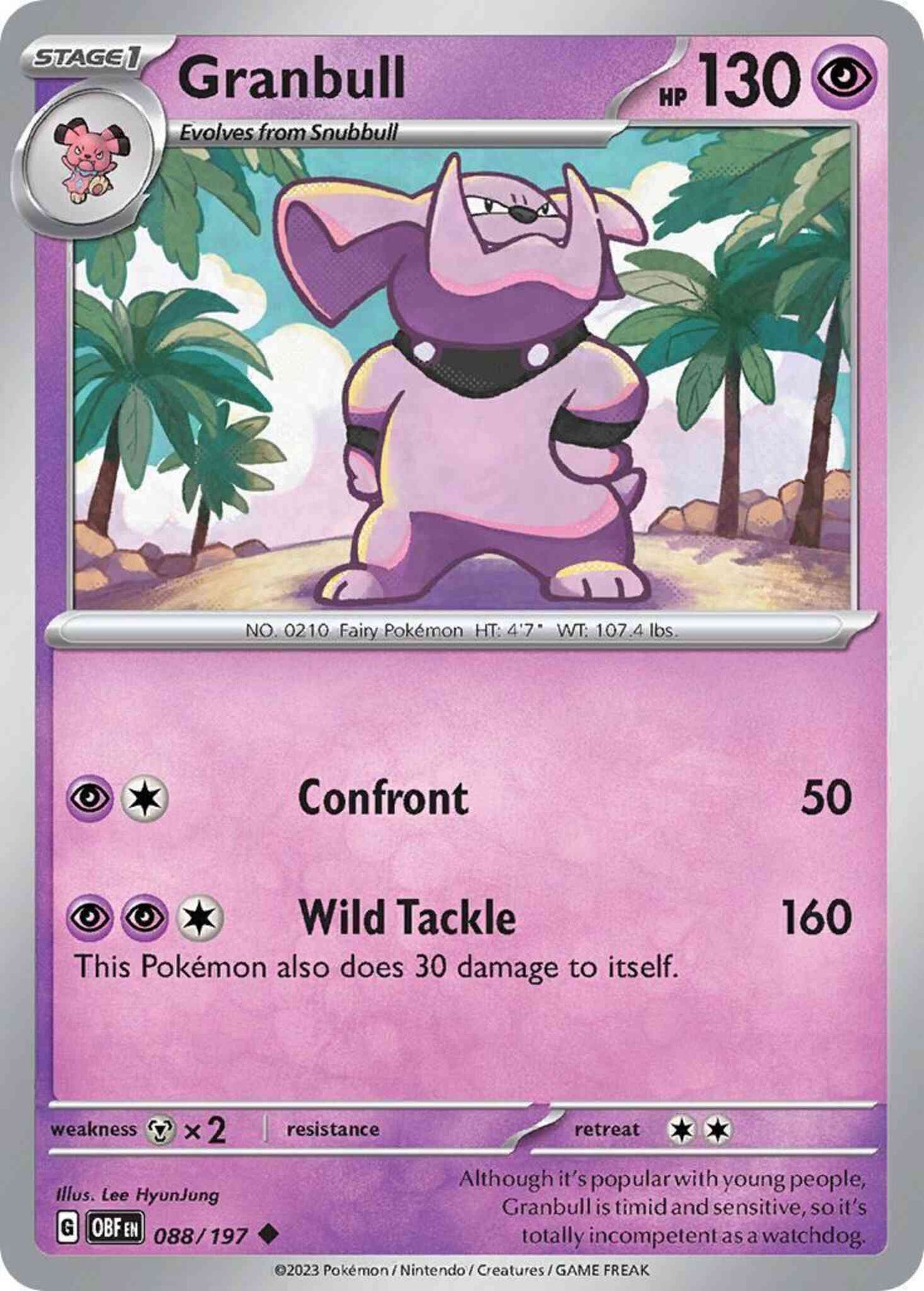 Granbull - 088/197 - Uncommon [sv03-088] [Non-Holo]