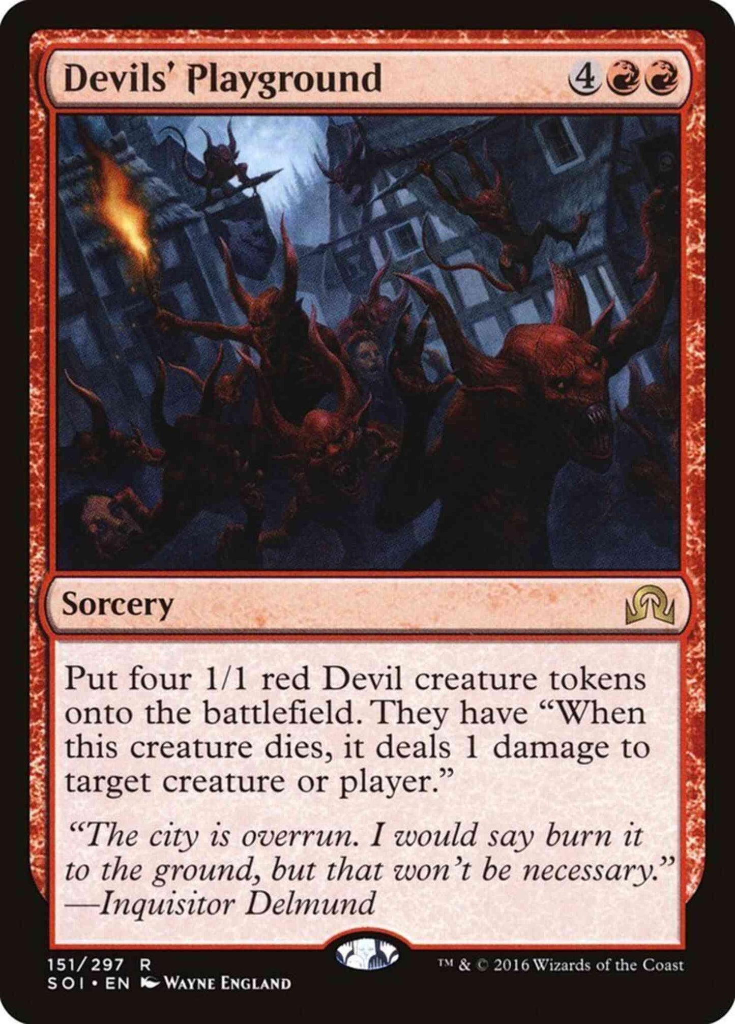 Devils' Playground [151] [Shadows over Innistrad] [Non-Foil]