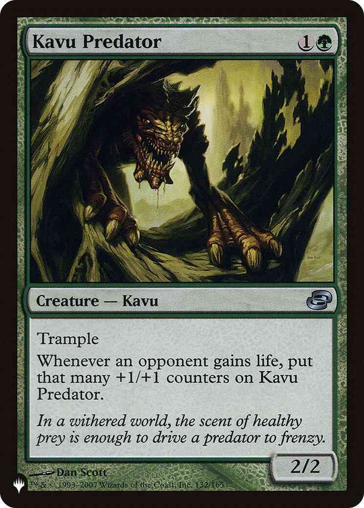 Kavu Predator [PLC-132] [The List] [Non-Foil]