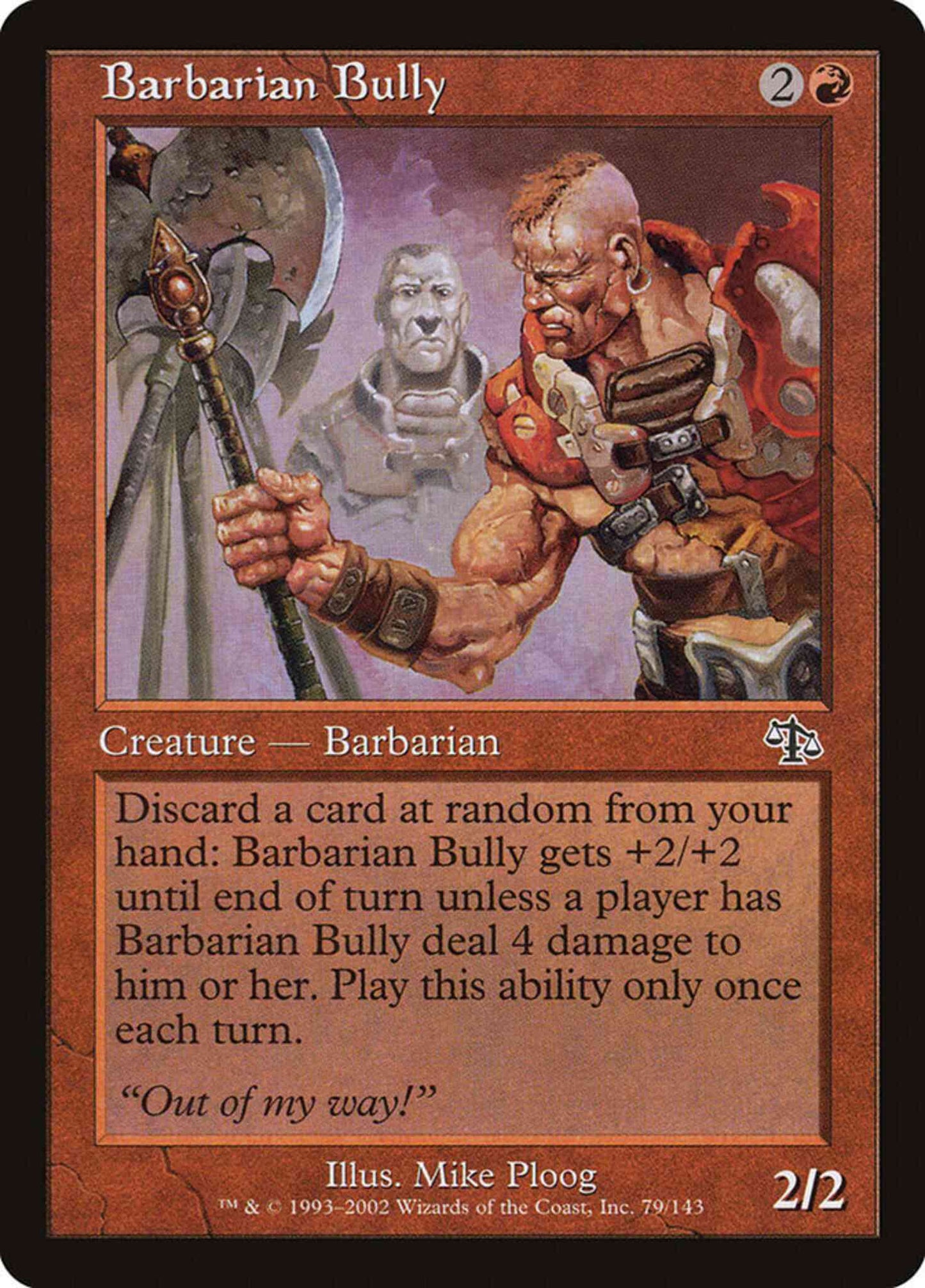 Barbarian Bully [79] [Judgment] [Non-Foil]