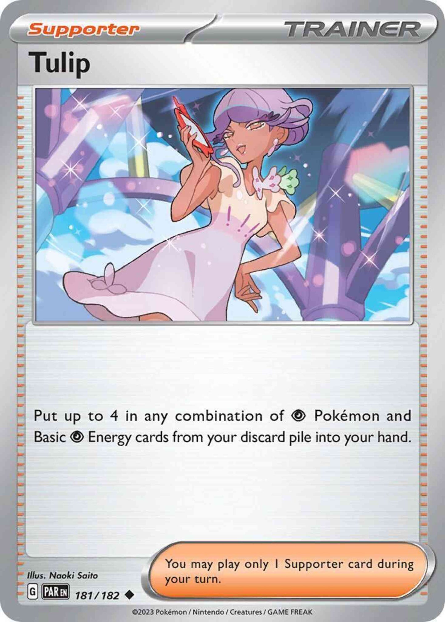 Tulip - 181/182 - Uncommon [sv04-181] [Non-Holo]