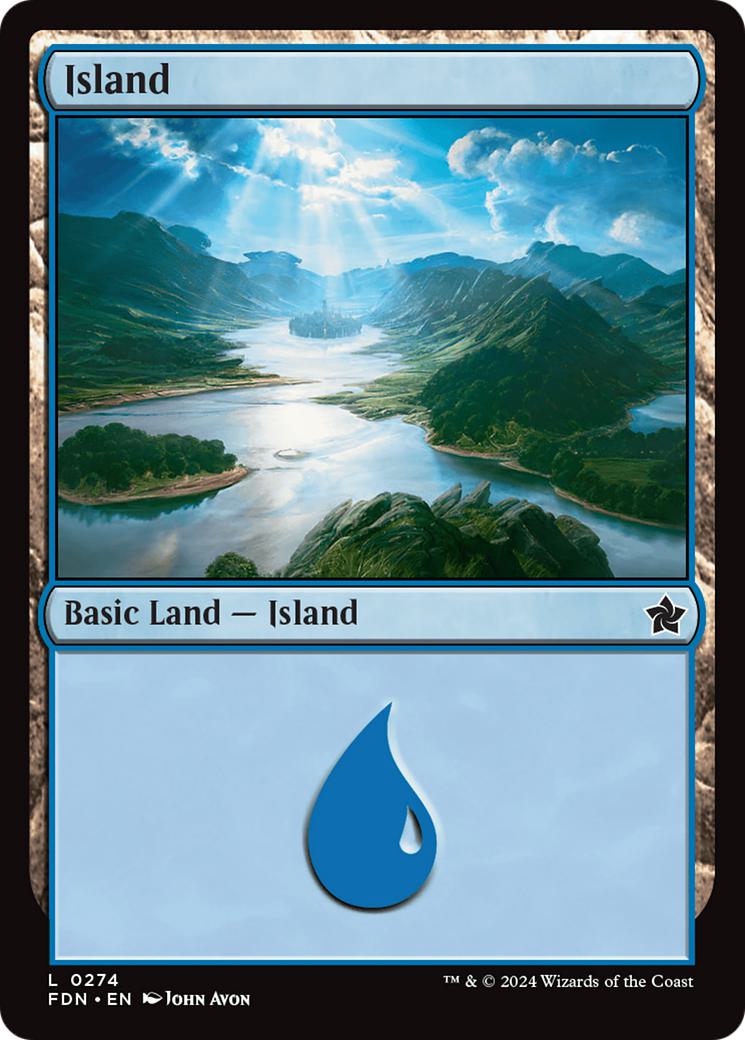 Island [274] [Foundations] [Non-Foil]