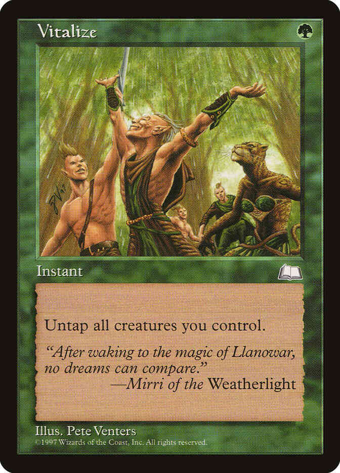 Vitalize [145] [Weatherlight] [Non-Foil]