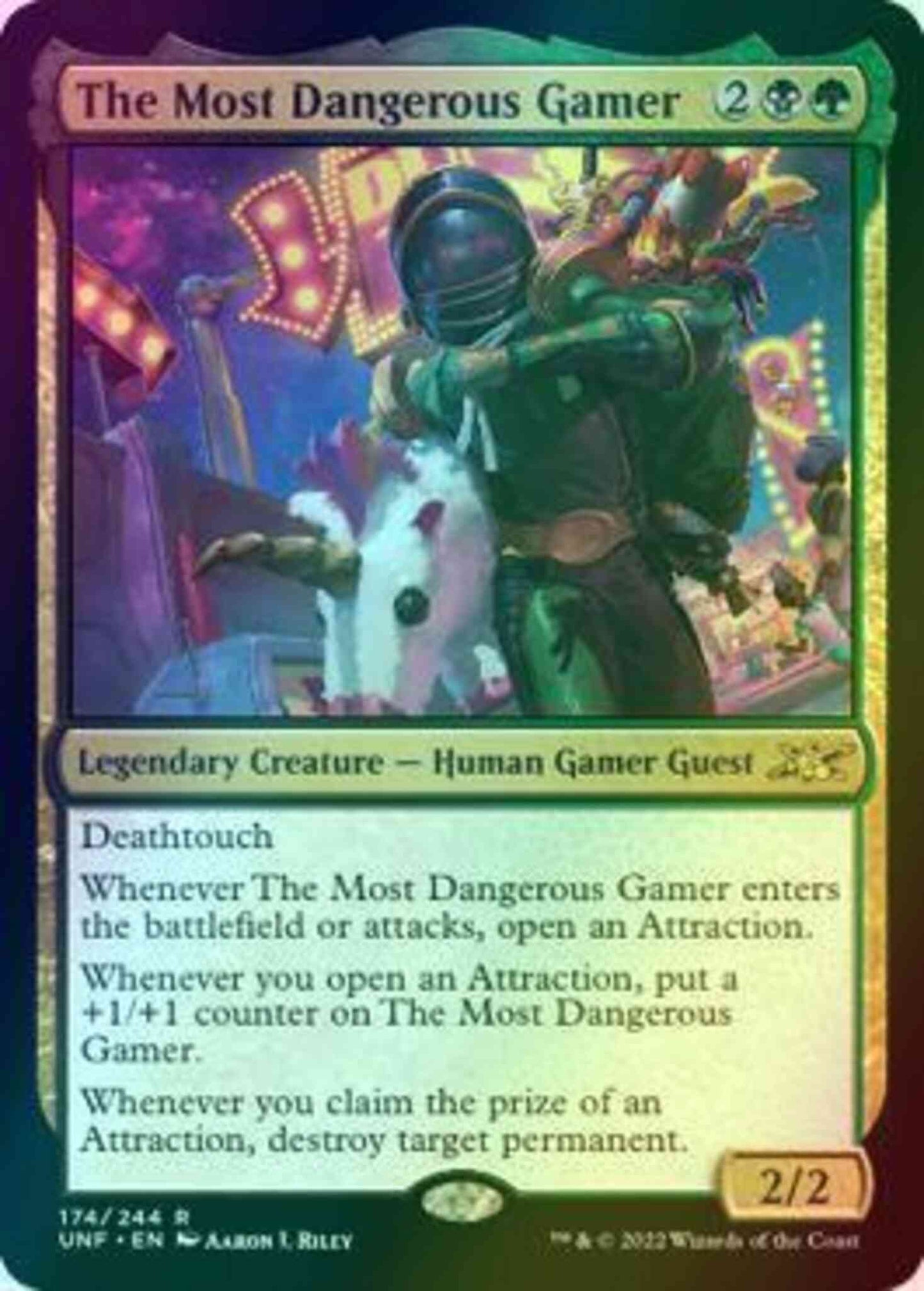 The Most Dangerous Gamer [174] [Unfinity] [Foil] – Face to Face Games
