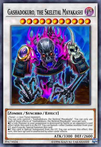 Gashadokuro, the Skeletal Mayakashi - HISU-EN036 - Secret Rare - 1st Edition