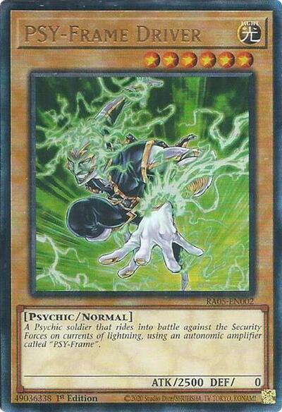 PSY-Frame Driver - RA05-EN002 - Ultimate Rare - 1st Edition