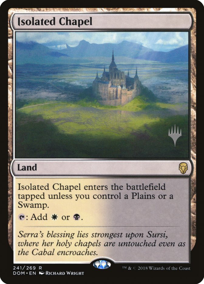 Isolated Chapel [241p] [Promo Pack] [Dominaria Promos] [Non-Foil]