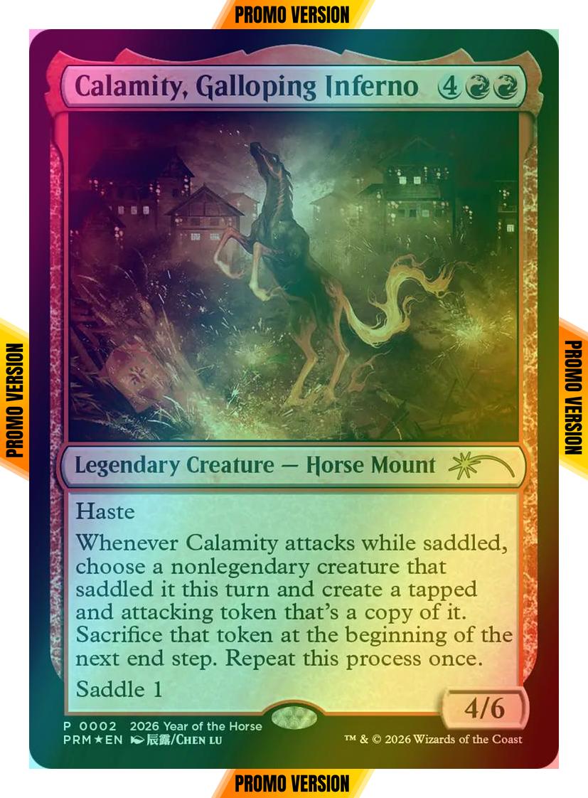 Calamity, Galloping Inferno [4] [Year of the Horse 2026] [Foil]