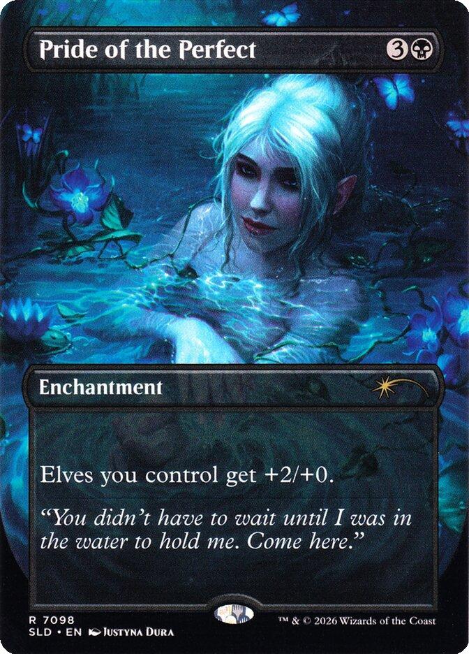 Pride of the Perfect [7098] [Borderless] [D&D: Shadowheart's Devotion] [Secret Lair Drop] [Non-Foil]