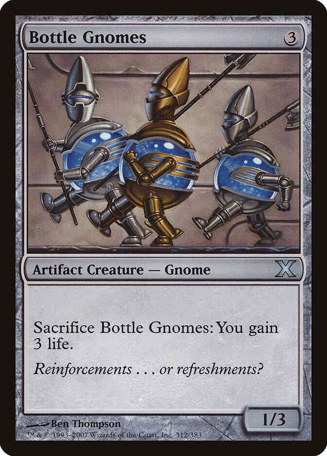 Bottle Gnomes [312] [Tenth Edition] [Non-Foil]