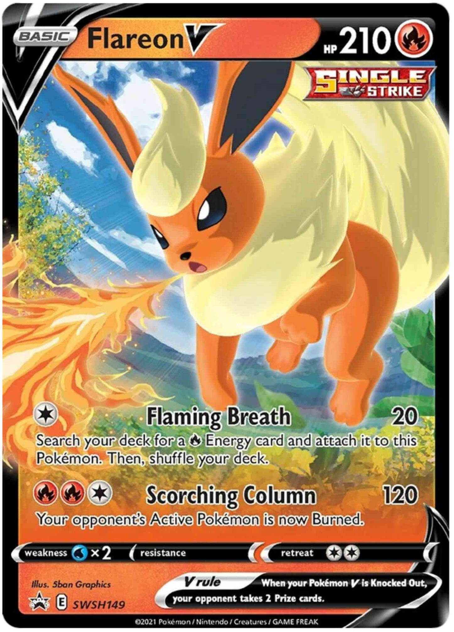 Flareon V - SWSH149 - Promo [SWSHP-SWSH149] [Ultra]