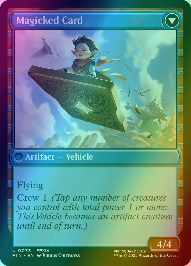 Sidequest: Card Collection // Magicked Card [73] [FINAL FANTASY] [Foil]