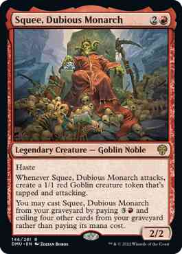 Squee, Dubious Monarch [146] [Dominaria United] [Non-Foil]