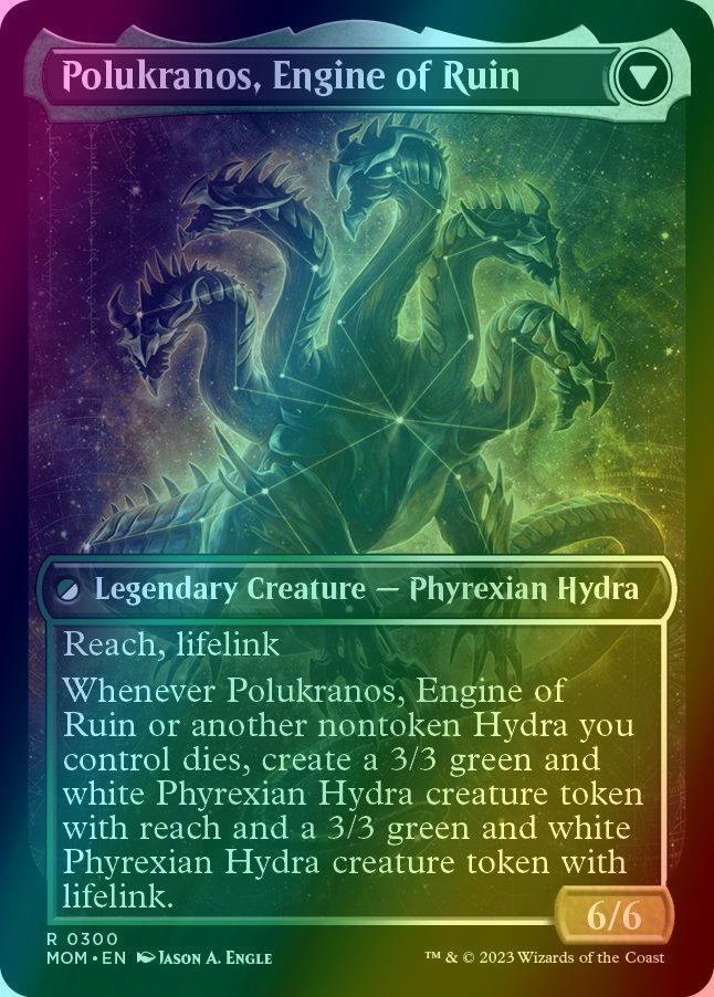 Polukranos Reborn // Polukranos, Engine of Ruin [300] [Planar Showcase] [March of the Machine] [Foil]