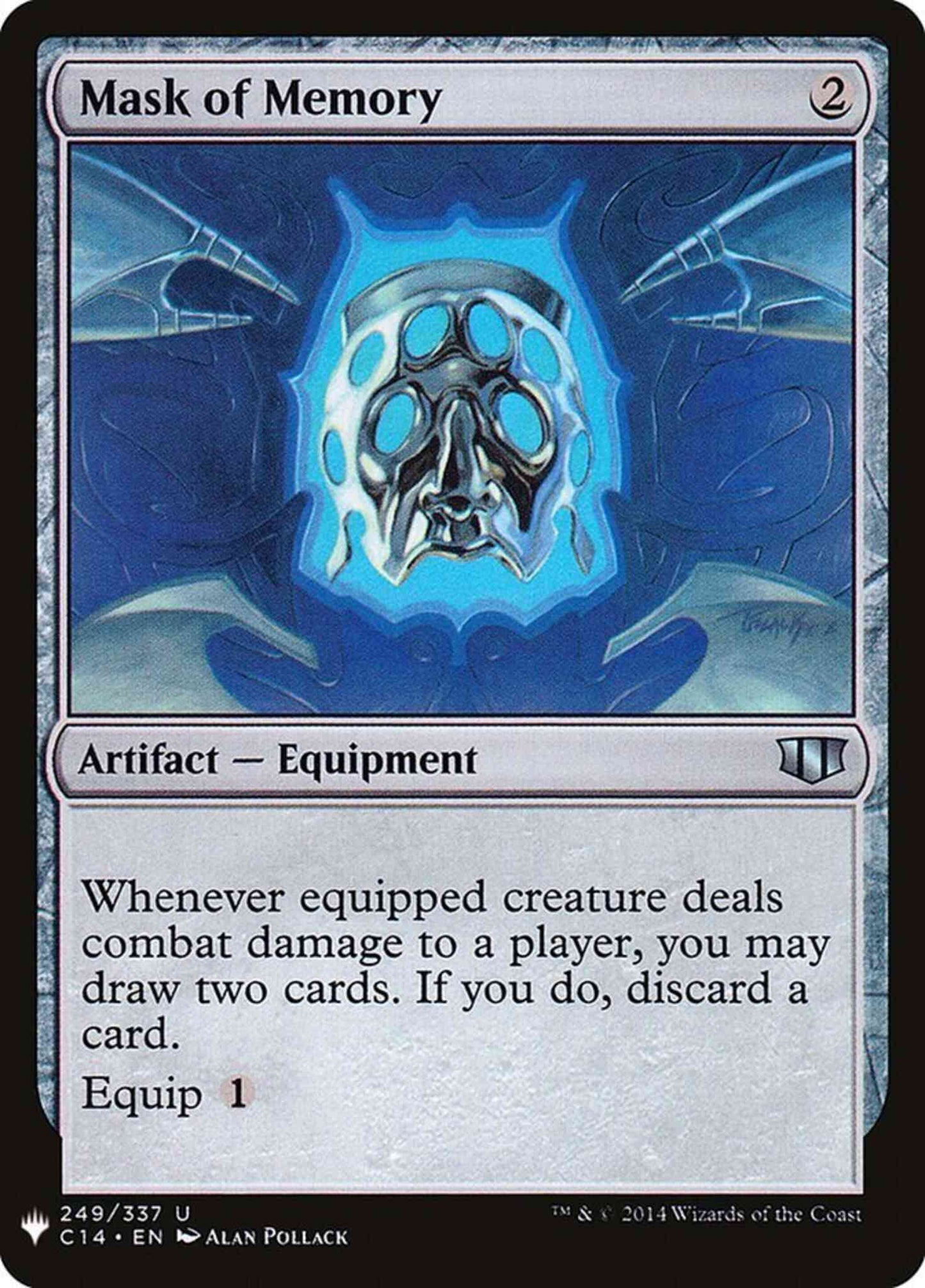 Mask of Memory [C14-249] [The List] [Non-Foil]