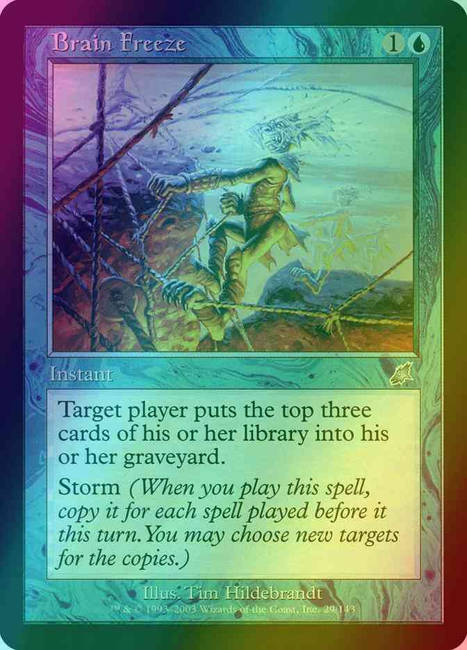 Brain Freeze [29] [Scourge] [Foil]